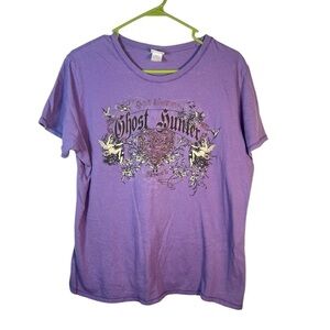 OP Girl Y2K Ghost Hunter Graphic Baby Tee 2X